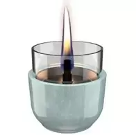 Tenderflame Violet Reactive with glass - groen