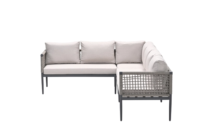 Teramon hoekset 4-delig zijkant, Garden Impressions, tuincentrumoutlet.com