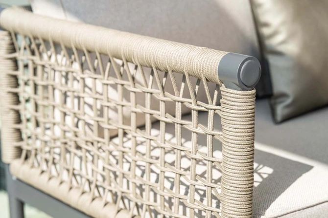 Teramon hoekset 4-delig detail, Garden Impressions, tuincentrumoutlet.com