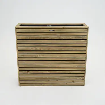 Terrasbloembak elan 93x30x103 impgr voorkant, Woodvision, tuincentrumoutlet.com