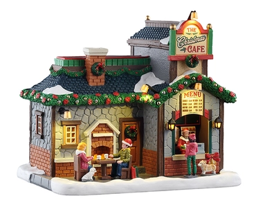 The christmas cafe, Lemax, tuincentrumoutlet.com