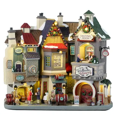 Figurine Lemax Caddington Village "Buveurs De Cacao Chaud" 12046 - Décoration De Noël, Scène Hivernale