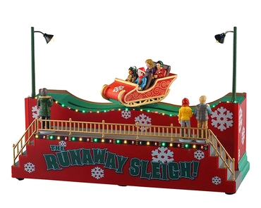The runaway sleigh, Lemax, tuincentrumoutlet.com