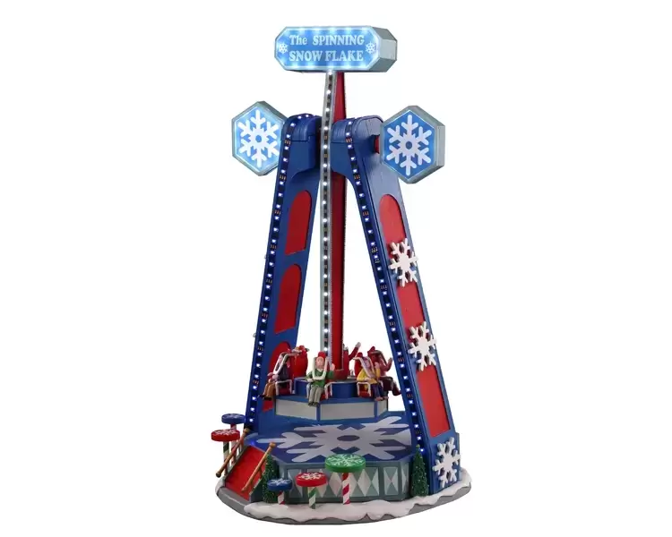 The spinning snowflake, Lemax, tuincentrumoutlet