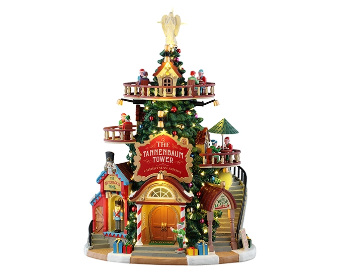 The tannenbaum tower christmas shop, Lemax, tuincentrumoutlet.com