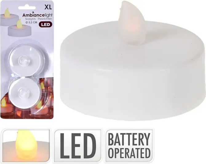 THEELICHT JUMBO SET VAN 2STS, Koopman, tuincentrumoutlet.com