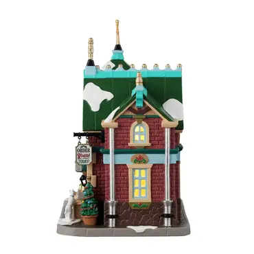 Tiny tims toffee makers zijkant, Lemax, tuincentrumoutlet.com