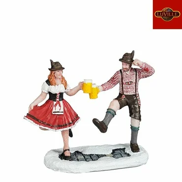 Toasting man and woman l9b4h7.5cm, Luville Efteling, tuincentrumoutlet.com