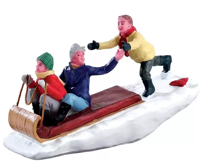 Toboggan trouble, Lemax, tuincentrumoutlet