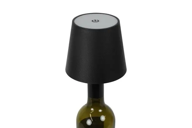 Touchlamp led 10.5x10.5x13cm zwrt detail, Countryfield, tuincentrumoutlet.com