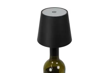 Touchlamp led 10.5x10.5x13cm zwrt detail, Countryfield, tuincentrumoutlet.com