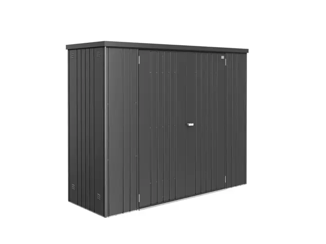 Tuinkast 90 donkergrijs metallic - afbeelding 3