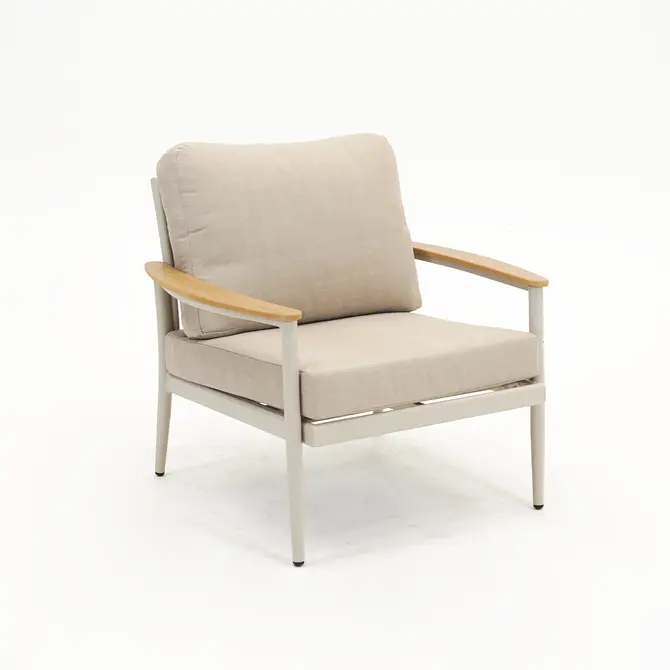 Tuinset Manon creme stoel voor, Vita, Tuincentrumoutlet.com
