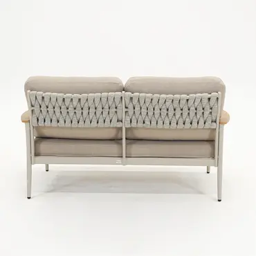 Tuinset Manon creme loungebank, Vita, Tuincentrumoutlet.com