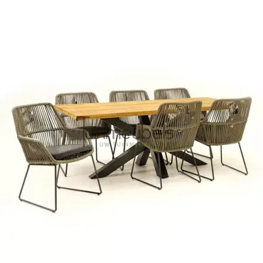 Tuinset Ramblas met Spectral 200cm tafel - afbeelding 4