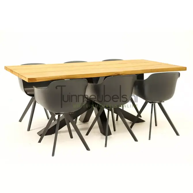 Tuinset Solid met Spectral 200cm tafel - afbeelding 2