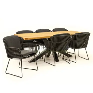 Tuinset Vitali antra met Spectral 200cm tafel - afbeelding 4