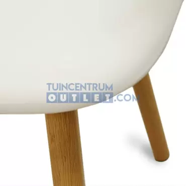 Tuinstoel Montreux - wit detail, Lesli Living, tuincentrumoutlet