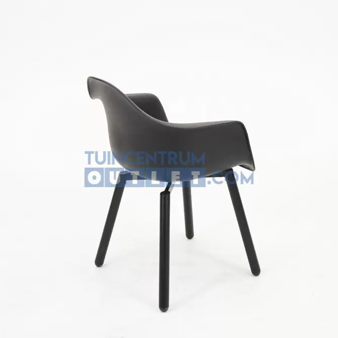 Stoel Montreux zwart-zwart, Lesli Living, Tuincentrum Outlet, foto 3