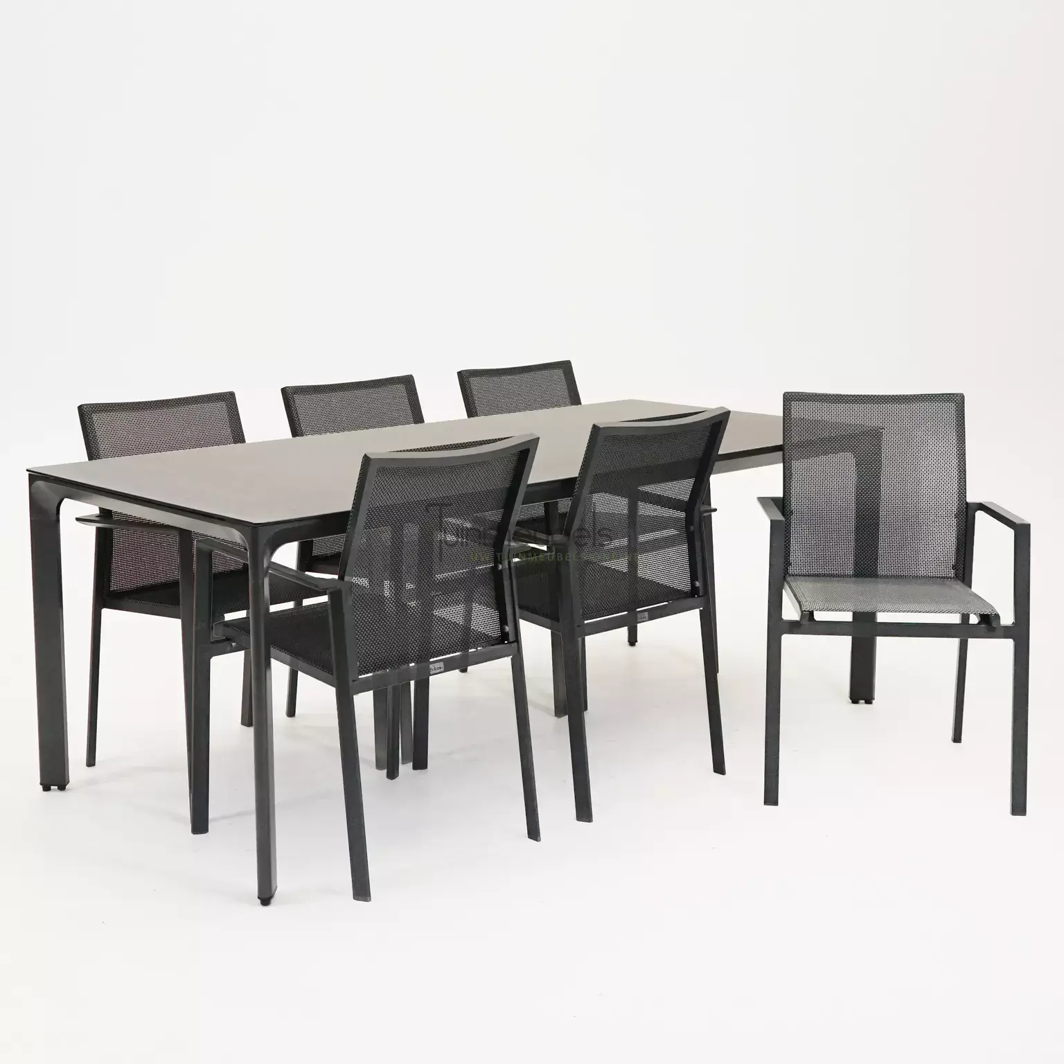 Tuinstoel Delia grijs met Carcassone 200 x 90 cm afbeelding