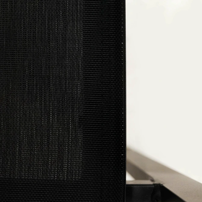 Tuinstoel Delia hoge rug alu text. zwart, Vita, Tuincentrumoutlet.com