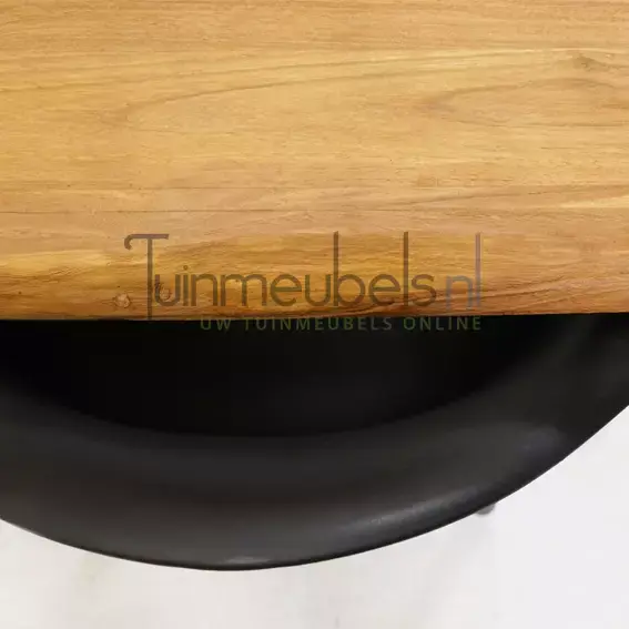 Tuinstoel Montreux zwart/zwart met Spectral tafel 260 cm, tuinmeubels.nl, foto 4