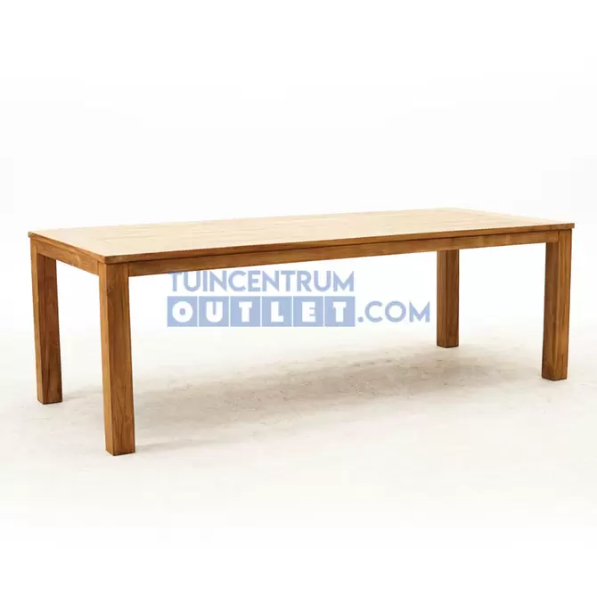 Tuintafel Colombo teak 240x100x76 cm bruin van Vita, tuincentrumoutlet, foto 1