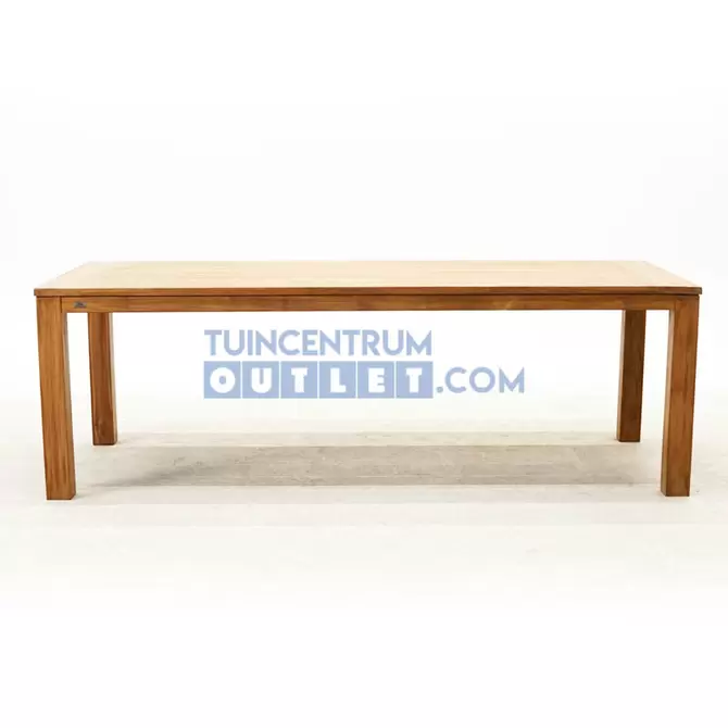 Tuintafel Colombo teak 240x100x76 cm bruin van Vita, tuincentrumoutlet, foto 2