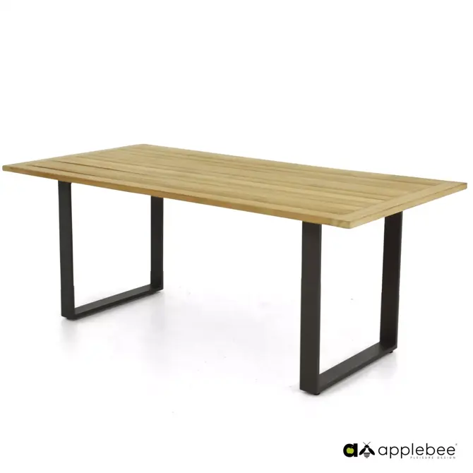 Tuintafel Condor 190x95x75 cm - teak - afbeelding 1