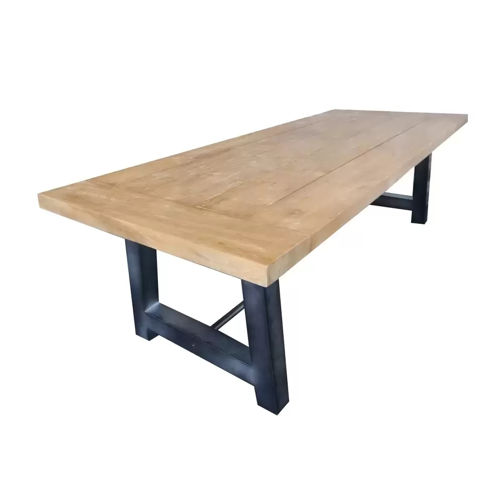 Materialisme Doorlaatbaarheid verontreiniging Tuintafel Dacota teak - 200x100x78 cm - Tuincentrum Outlet