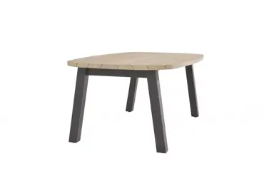 Tuintafel Derby teak Ellips 180 x 110 cm. - afbeelding 2