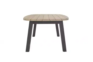 Tuintafel Derby teak Ellips 180 x 110 cm. - afbeelding 3