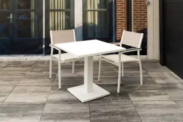 Tuintafel empire wit groenrijk tilburg www.tuinmeubels.nl