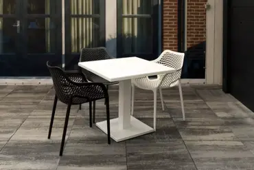 Tuintafel empire wit groenrijk tilburg www.tuinmeubels.nl