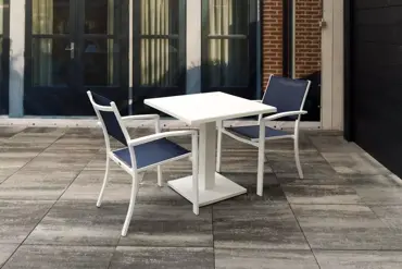 Tuintafel empire wit groenrijk tilburg www.tuinmeubels.nl