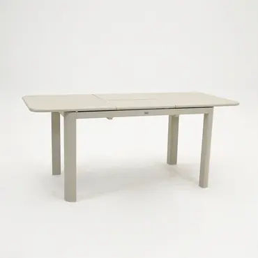 Tuintafel Eos 130x180x80cm creme uitgeklapt, Vita, Tuincentrumoutlet