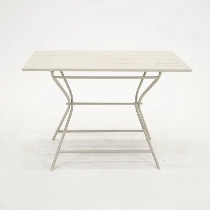 Tuintafel globe 110x70 crème voor, Vita, Tuincentrumoutlet.com