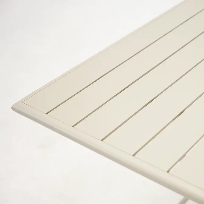 Tuintafel globe 110x70 crème detail, Vita, Tuincentrumoutlet.com