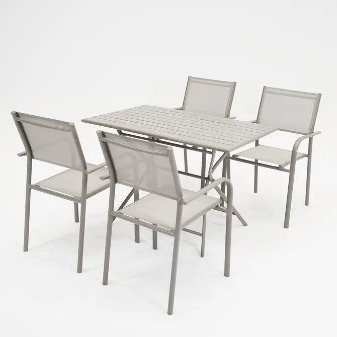 Tuintafel globe 110x70 crème duca, Vita, Tuincentrumoutlet.com