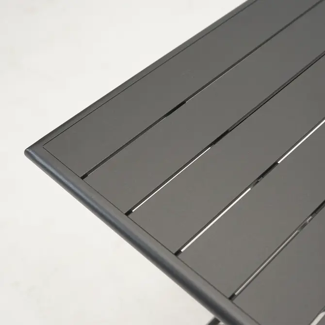 Tuintafel globe 110x70 grafiet detail, Vita, Tuincentrumoutlet