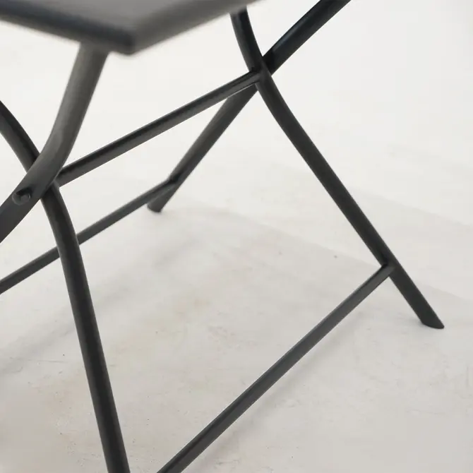 Tuintafel globe 110x70 grafiet poot, Vita, Tuincentrumoutlet