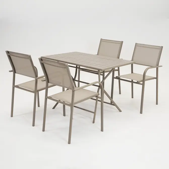 Tuintafel globe 110x70 zand duca, Vita, Tuincentrumoutlet