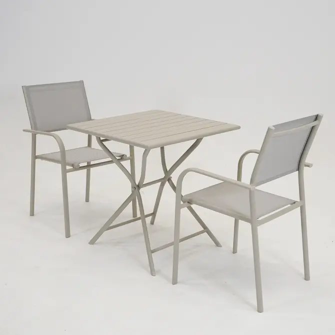 Tuintafel globe Ø80cm crème duca, Vita, Tuincentrumoutlet