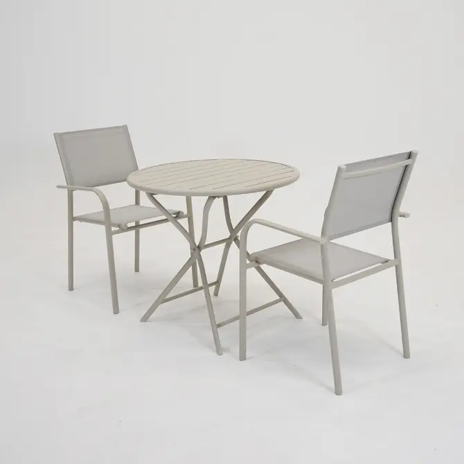 Tuintafel globe Ø80cm crème duca, Vita, Tuincentrumoutlet