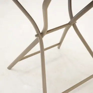 Tuintafel globe Ø80cm zand poot, Vita, Tuincentrumoutlet