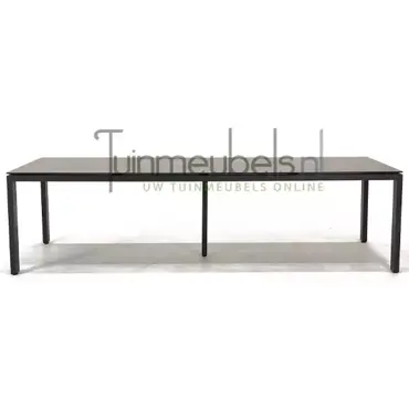 Tuintafel Goa HPL 280 x 95 cm donkergrijs