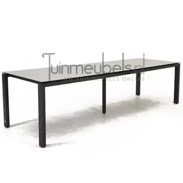Tuintafel Goa HPL 280 x 95 cm lichtgrijs