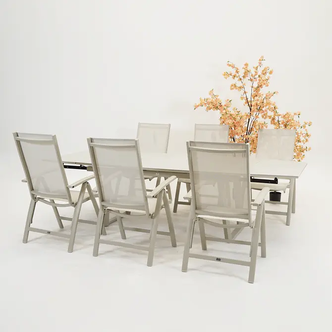 Tuintafel Manta 180 cream, Vita, Tuincentrumoutlet