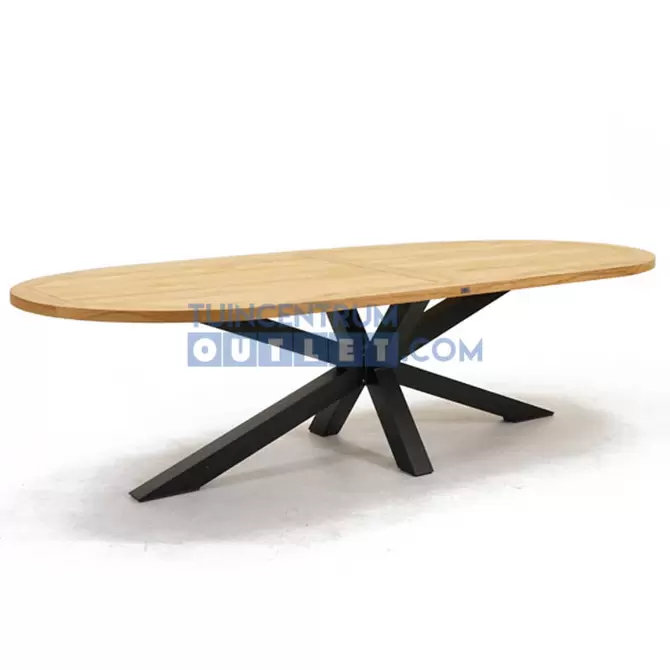 Tuintafel Mistral teak ovaal spinpoot 280cm van Vita, tuincentrumoutlet, foto 1