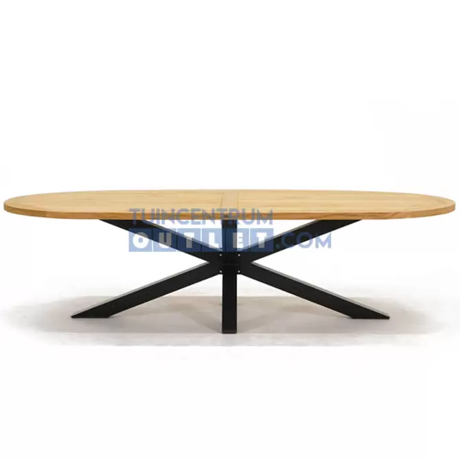 Tuintafel Mistral teak ovaal spinpoot 280cm van Vita, tuincentrumoutlet, foto 2